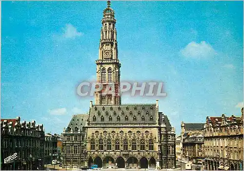 Moderne Karte Arras P de C Petite Place Hotel de Ville