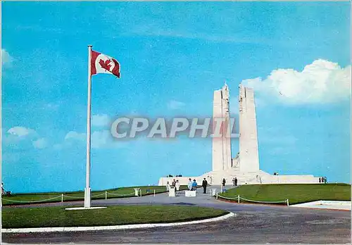 Moderne Karte Vimy P de C Le Memorial Canadien Militaria