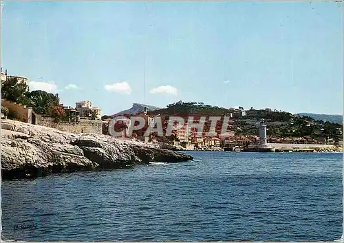 Moderne Karte Reflets de la Cote d Azur Cassis B du R L entree du Port