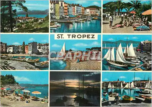 Cartes postales moderne Souvenir de St Tropez