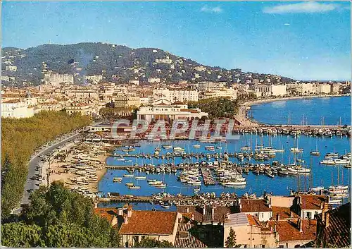 Cartes postales moderne Cannes Vue generale prise Suquet