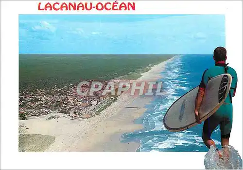 Cartes postales moderne Lacanau Ocean Gironde