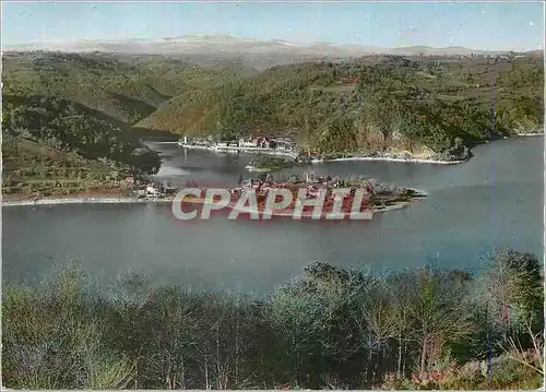 Cartes postales moderne Presqu ile de Laussac sur le Lac du Barrage de Sarrans