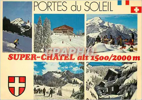 Cartes postales moderne Chatel Super Chatel Station Village Svs Portes du Soleil