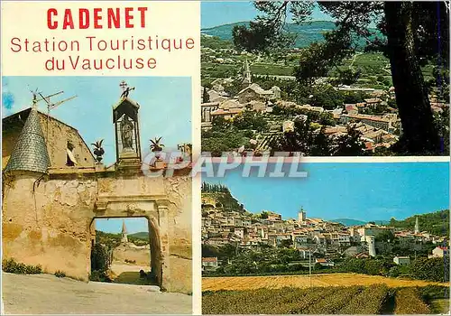 Cartes postales moderne Paysages de France Cadenet Vaucluse Pittoresque station touristique au pied de la montagne de Lu