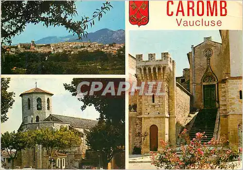 Cartes postales moderne Paysages de France Caromb Vaucluse Altitude metres Village provencal au pied du Mont