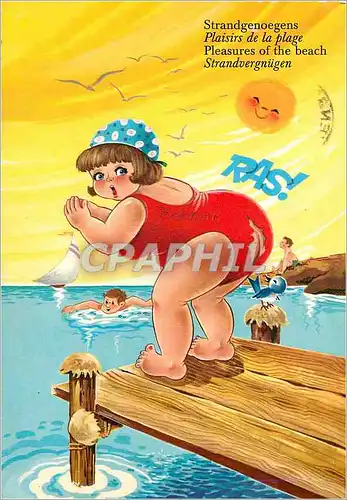 Cartes postales moderne Plasirs de la plage blankenberge