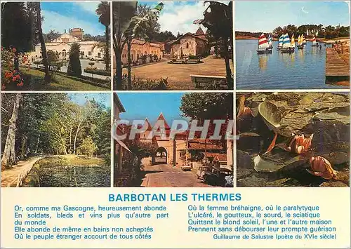 Cartes postales moderne Barbotan Les Thermes Gers