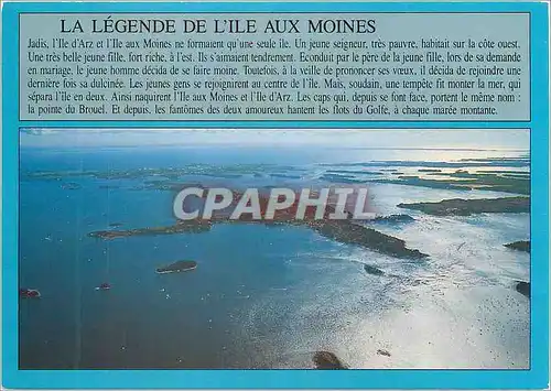 Cartes postales moderne La Bretagne En Couleur L Ile Aux Moines