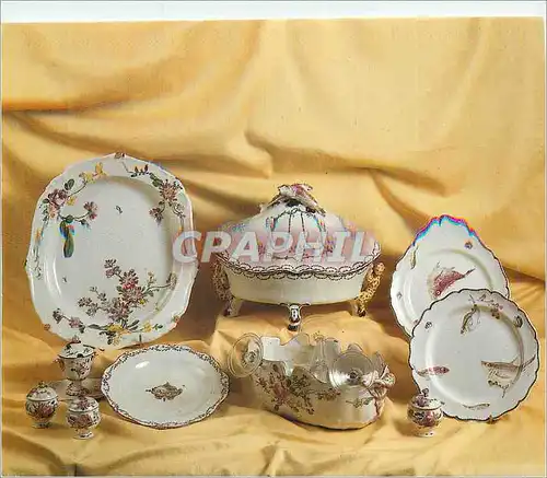 Cartes postales moderne Fabrique de la Veuve Perrin Vers Pieces de serice de table