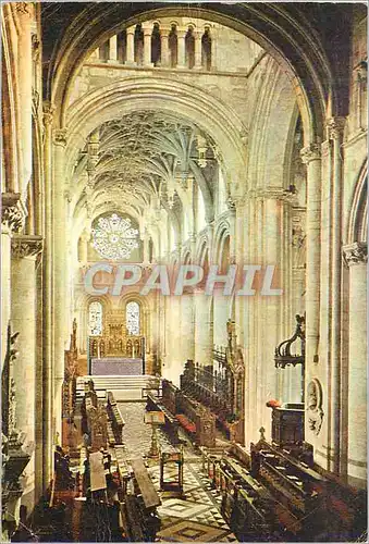 Moderne Karte Christ Church Cathedral Oxford Now the Cathedral of Oxford the architecture is mainly Norman wit