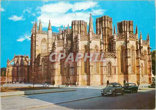 Cartes postales moderne Batalha Portugal Monastery South Side