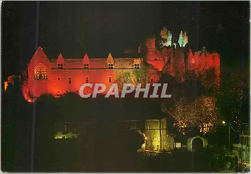 Cartes postales moderne Hautes Alpes France Chateau de Tallard Illumination du Chateau