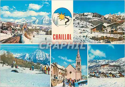 Cartes postales moderne Les Hautes Alpes Chaillol Vue sur la Station