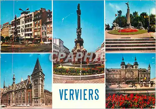 Moderne Karte Verviers