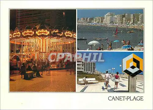 Cartes postales moderne Canet Plage Pyr Or