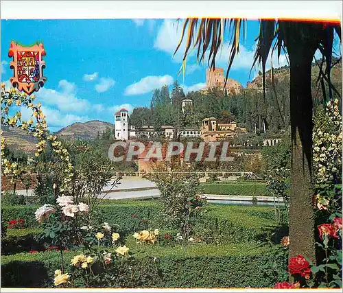 Cartes postales moderne Granada Generalife Vue du Generalife des le Partial