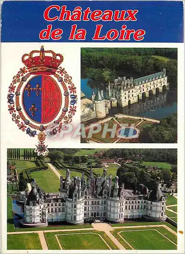 Cartes postales moderne Chateaux de la Loire