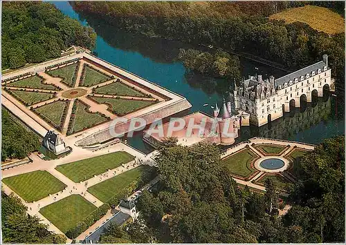 Cartes postales moderne Chenonceau Construit de par Thomas Bohier des finances sous Charles viii Louis xii et Francois l