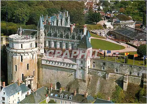 Moderne Karte Chaumont sur Loire Amboise Indre et Loire Vue d ensemble du Chateau