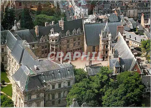 Cartes postales moderne Chateaux de la Loire Blois Loir et Cher La facade Gaston d Orleans et l Escalier Francois