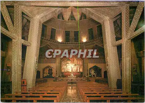 Cartes postales moderne Nazareth The Church of the Annunciation The inside of the Upper Basilica