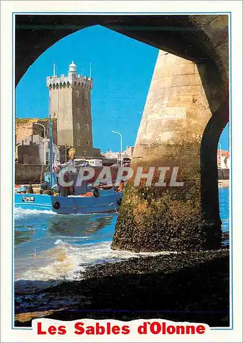 Cartes postales moderne La Plus Belle Plage de Vendee Les Sables d Olonne Vendee La Tour Arundel