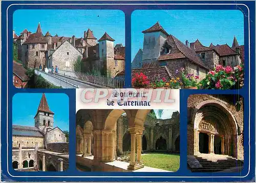 Cartes postales moderne Souvenir de Carennac Lot