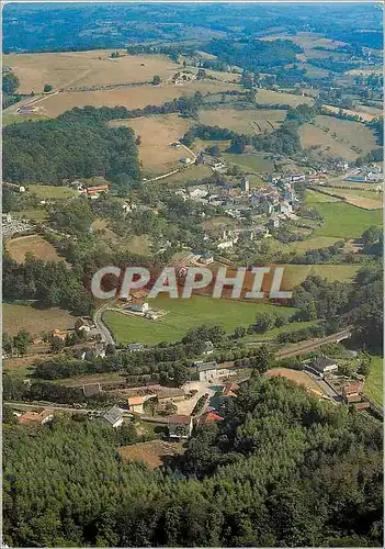 Cartes postales moderne La France vue du ciel Boisset Cantal Vue generale