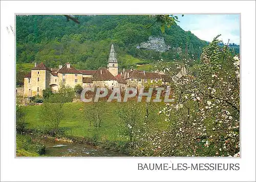 Cartes postales moderne Baume les Messieurs Jura L Abbaye