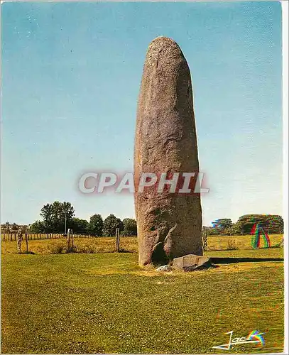 Cartes postales moderne Couleurs de Bretagne Dol de Bretagne La pierre du champ Dolent menhir