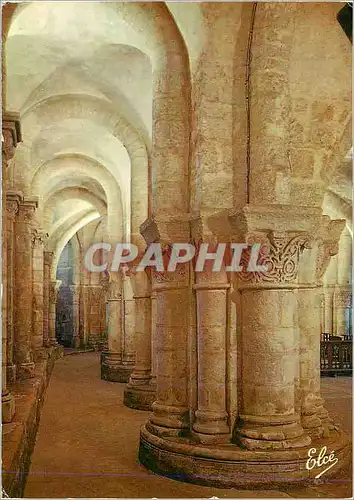 Moderne Karte Saintes L eglise Saint Eutrope la crypte romane xie siecle le deambulatoire