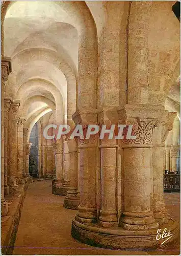 Cartes postales moderne Saintes L eglise Saint Eutrope La crypte romane le deambulatoire