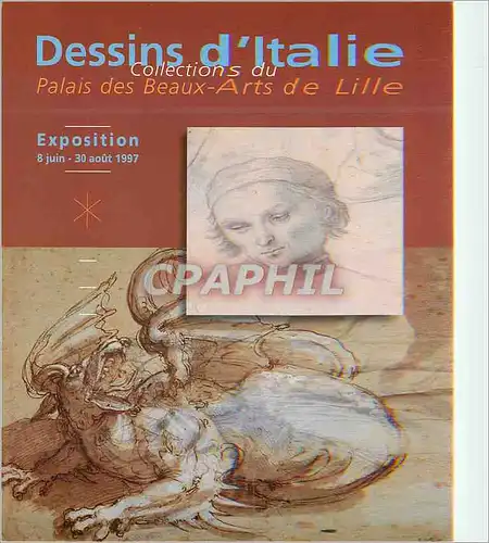 Cartes postales moderne Dessins d Italie Collections du Palais des Beaux Arts de l Ille Exposition 8 Juin au 30 aout 199