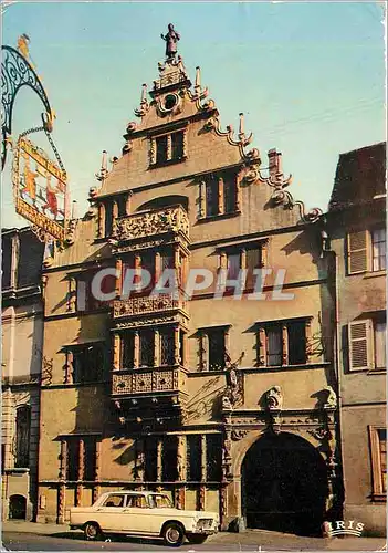 Cartes postales moderne L Alsace Pittoresque Colmar La Maison des Tetes Magnifique construction de la Renaissance