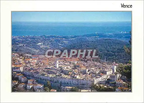 Cartes postales moderne Vence Alpes Mar Vue generale