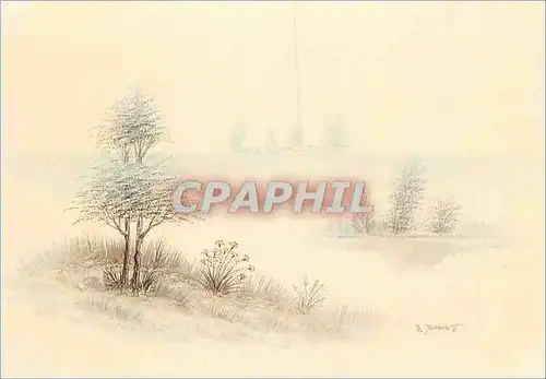 Cartes postales moderne Jovancev Aube collection prive