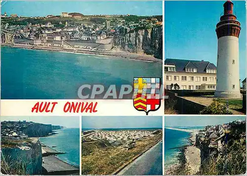 Cartes postales moderne Ault Onival Somme Phare