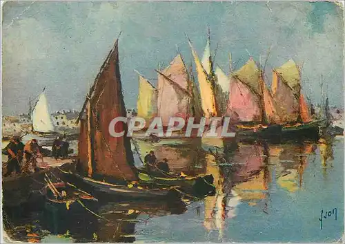 Cartes postales moderne Concarneau Finistere Thoniers au port