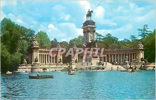 Cartes postales moderne Madrid Estanque del Retiro