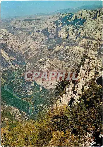 Moderne Karte Les Gorges De Verdon La conniche Sub Fime