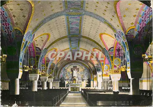 Cartes postales moderne La Basilique de Lisieux La Crypte Vue generale