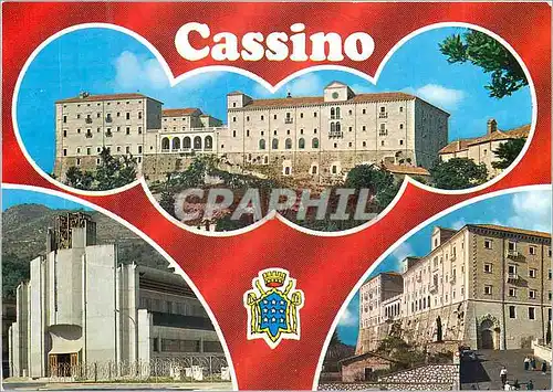 Moderne Karte Cassino