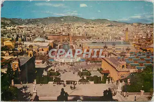 Cartes postales moderne Barcelona Parqe de Montjuich