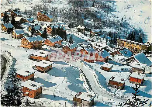 Cartes postales moderne Meribel les Allues Savoie Sports d Hiver  Vue plongeante sur la Station