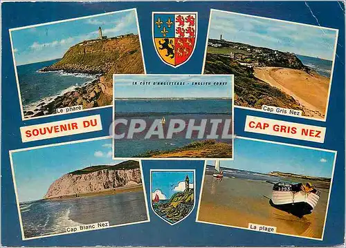 Cartes postales moderne Cap Gris Nez Pas de Calais Le phare Cap Blanc Nez