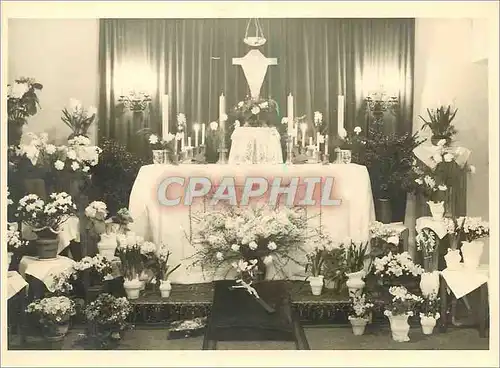 CARTE PHOTO Oratoire de l'ascension Fribourg 1953