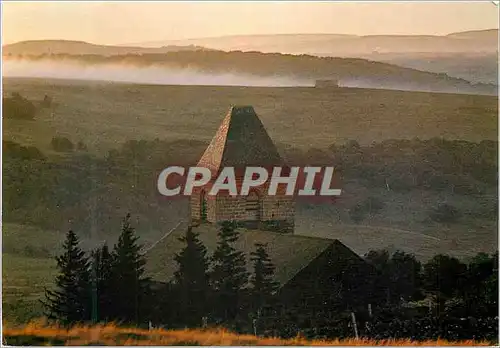 Moderne Karte Connaissance du Rouergue Premier rayon de soleil sur Aubrac et ses Paturages un matin d automne