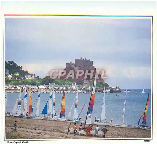 Cartes postales moderne Mont Orgueil Castle Jersey Situated at Gorey the Castle should be with a magnificent keep rambli