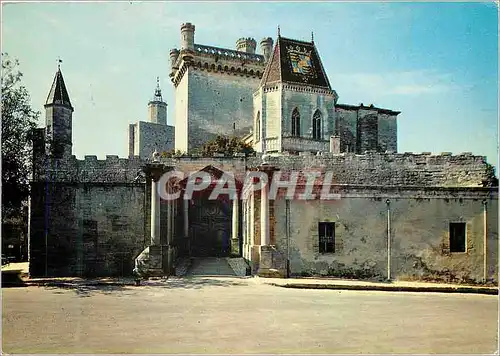 Cartes postales moderne Uzes Gard Ler Duche de France Residence de la Maison depuis plus de x siecles L entree du Duche